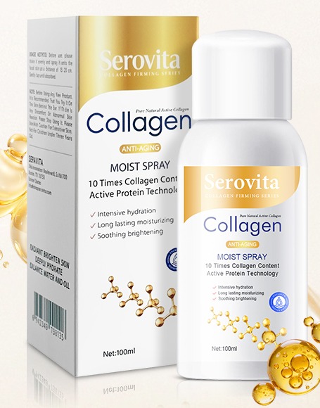 SeroVita Collagen Moist Spray bottle and box
